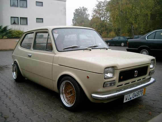 1971 Fiat 127. The amazing beige Fiat 127