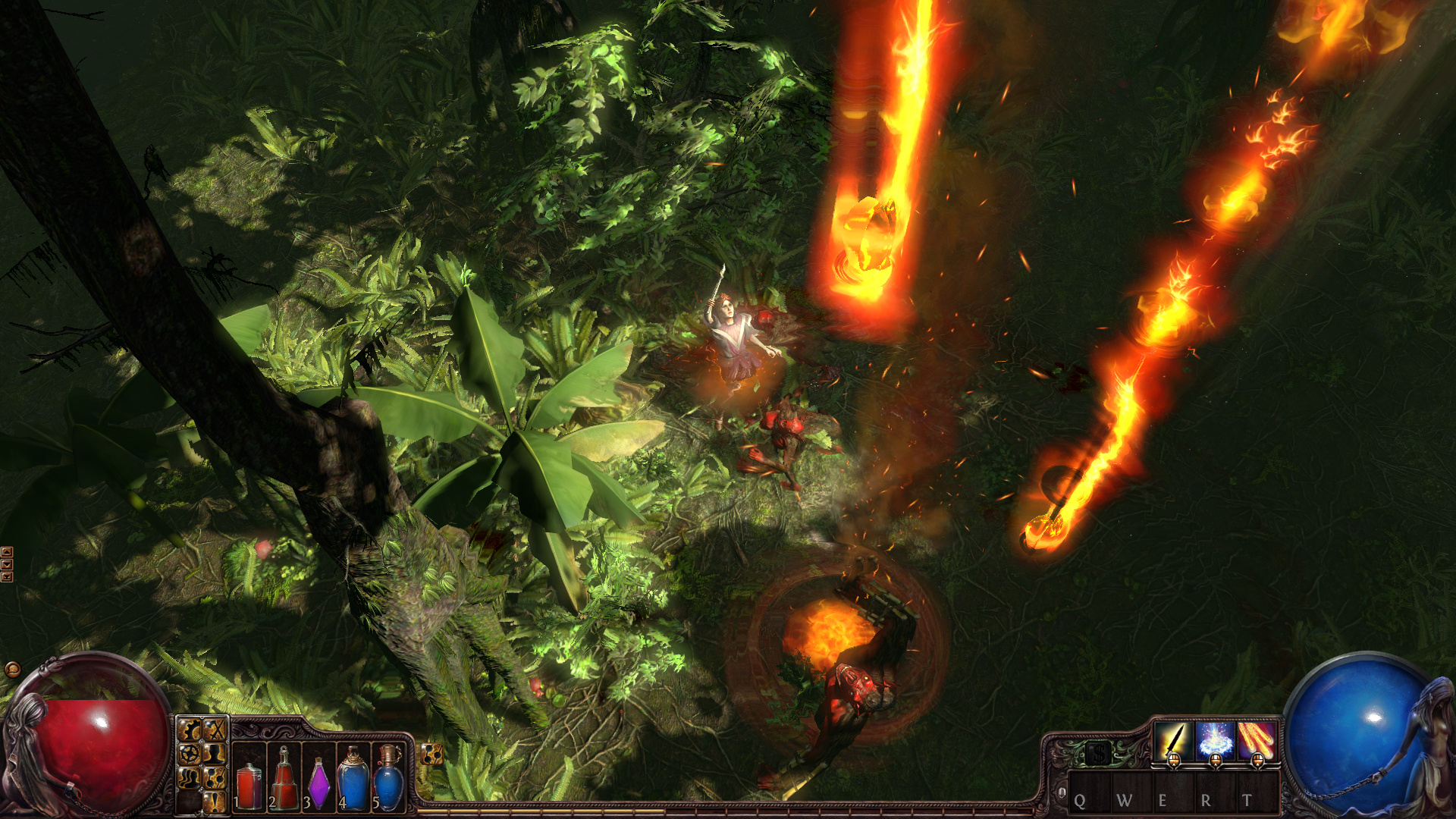 taking a screenshot path of exile