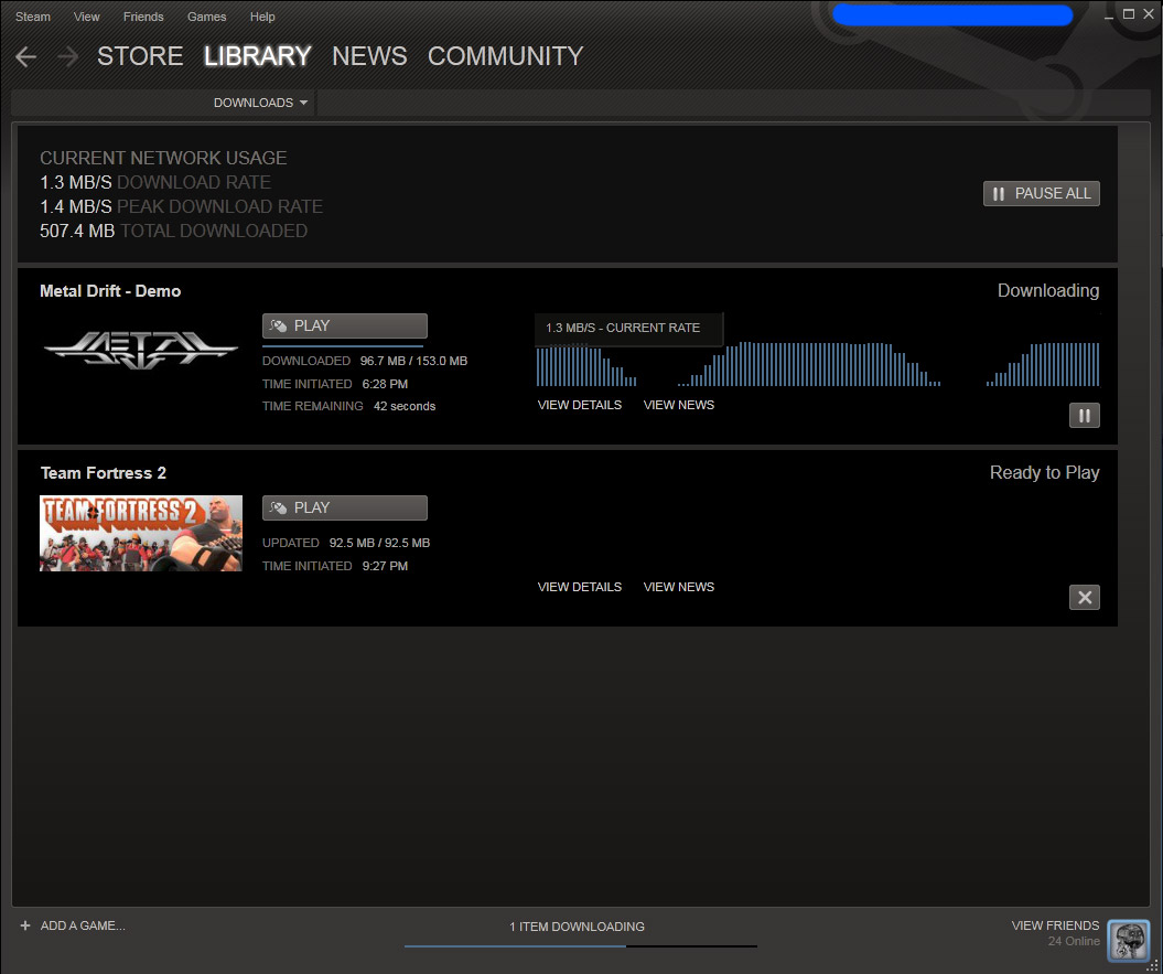 Steam Download Starts Fast But Slows Down