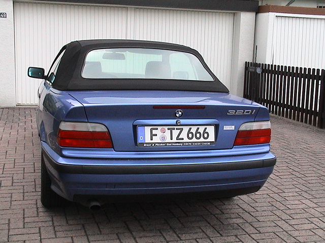 E36 320i Cabrio-Individual Estorilblau *NEW PICS* - 3er BMW - E36
