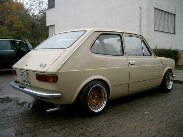 1971 Fiat 127. The amazing beige Fiat 127
