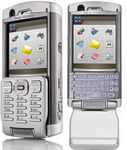 Sony Ericsson P990i Smartphone mit Touchscreen