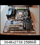 Mainboard mit RAM und CPU bestückt