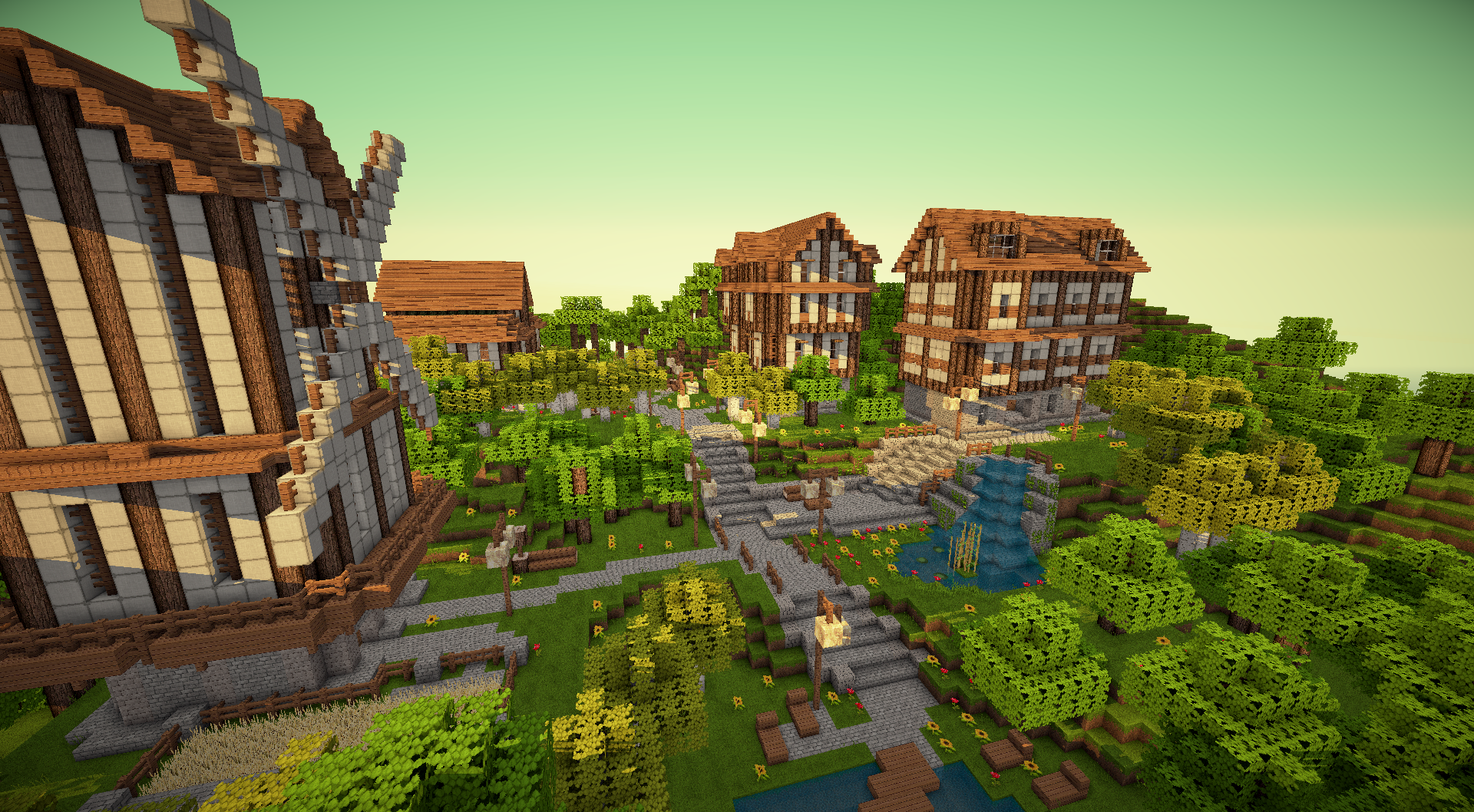 Minecraft Landschaften