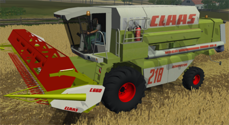 CLAAS Mega 218 Harvest pack
