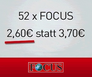 Focus Studentenabo 2,60 Euro