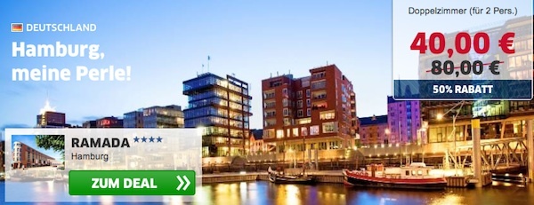 HRS Deals Hamburg Ramada Hotel