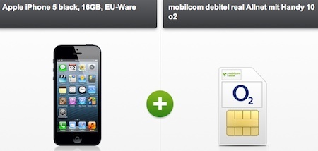 Iphone 5 mit mobilcom debitel real Allnet