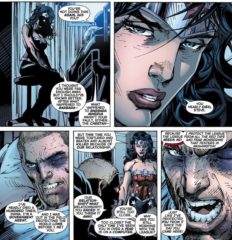 Superman wonder relationship woman Wonder Woman