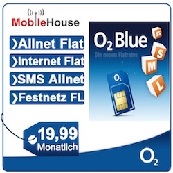 O2 Blue M Allnetflat