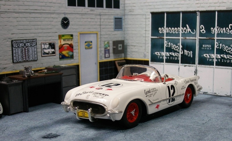 The 1954 Carrera Panamericana Corvette | SlotForum