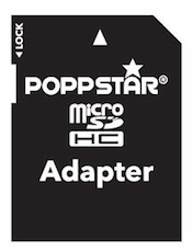 Poppstar Micro SDHC 16 GB 