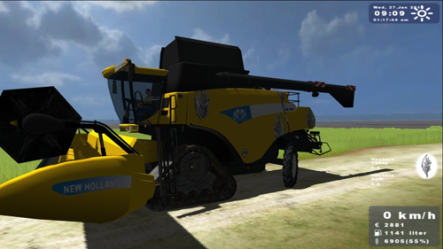 New Holland CR9090 (special rice)